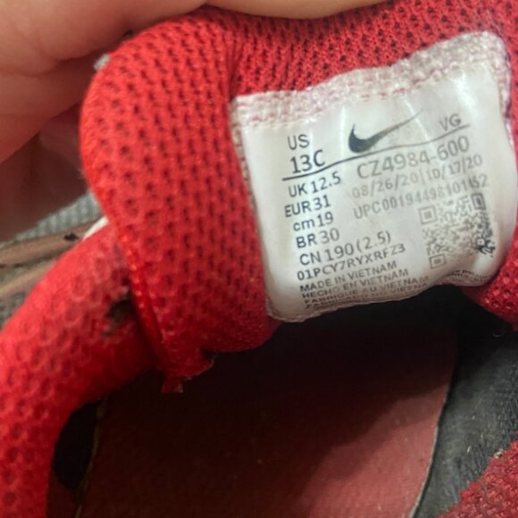 Nike Vapor Ultrafly 3 Fastflex Baseball Molded Cleats Red - Picture 5 of 5